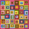 Squares Needlepoint Tapestry Digital Download Chart