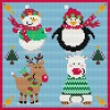 Winter Playtime Needlepoint Tapestry Digital Download Chart