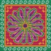 Mini Pashtun Tile Needlepoint Tapestry Digital Download Chart