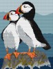Puffins Needlepoint Tapestry Digital Download Chart